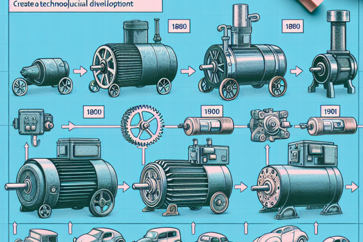 Technologische Entwicklung des Elektromotors