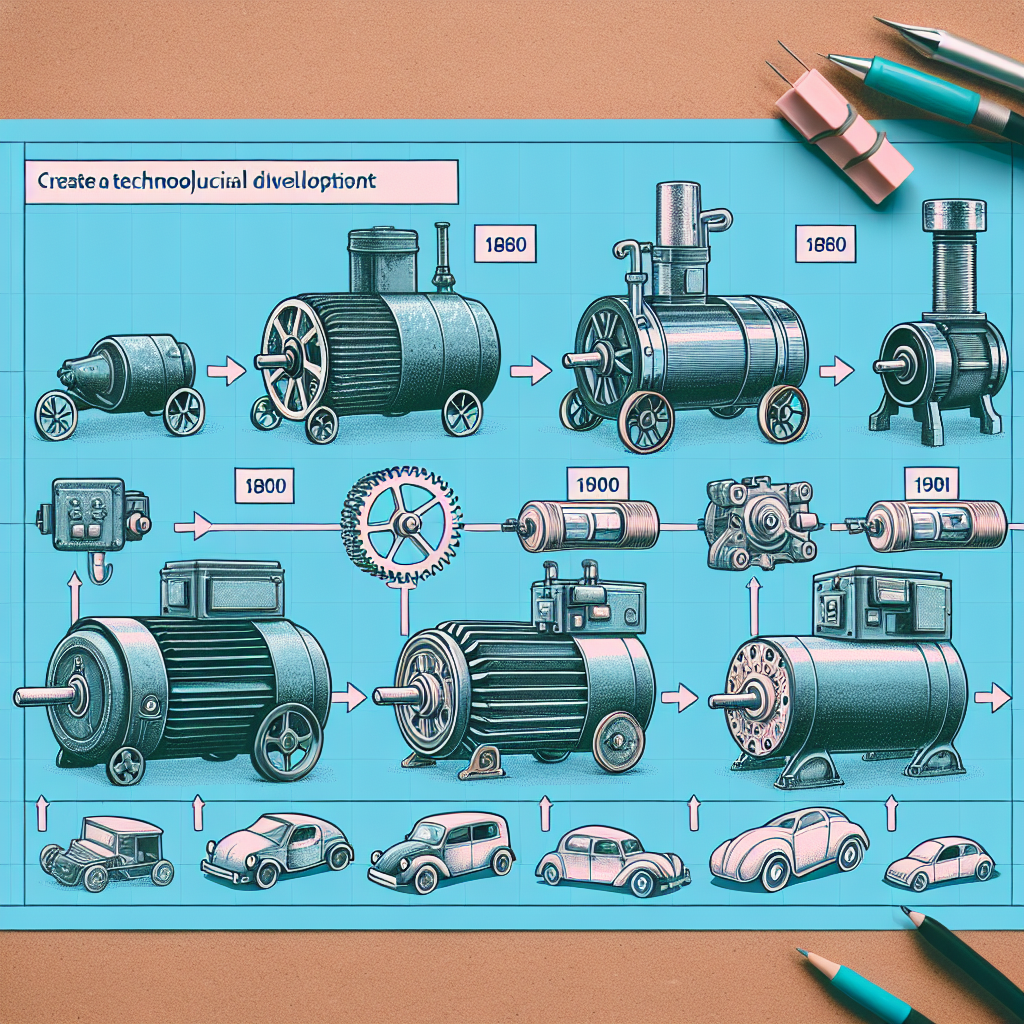 Technologische Entwicklung des Elektromotors