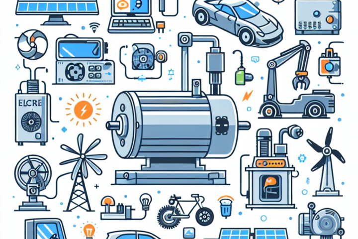 Les usages multiples du moteur électrique