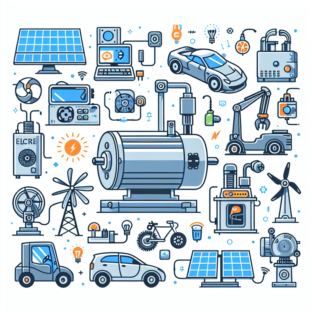 Les usages multiples du moteur électrique