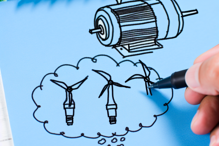 Fremtiden for energieffektive elmotorer
