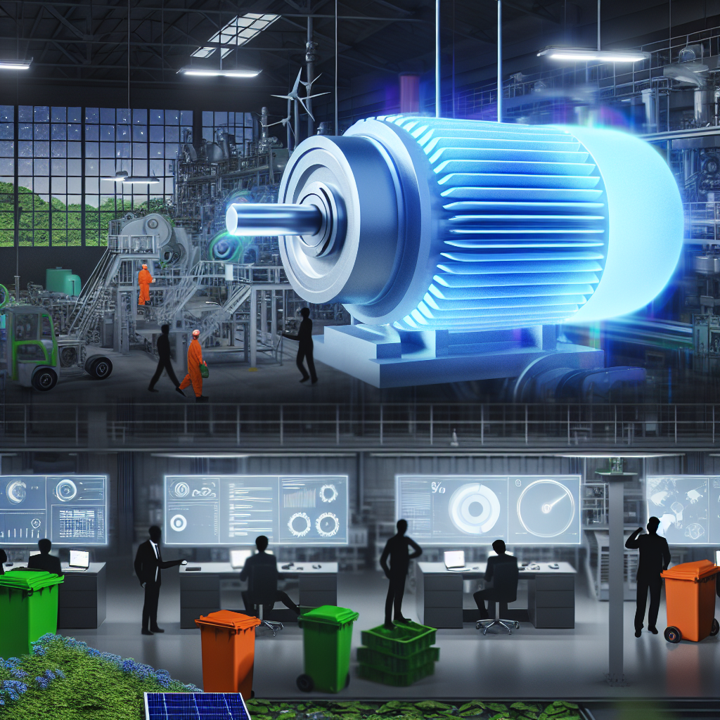 El motor eléctrico impulsa la eficiencia y sostenibilidad industrial
