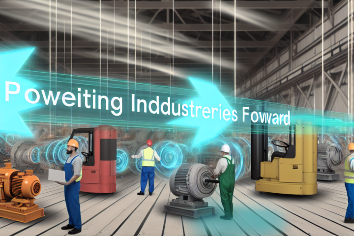 Driving industries forward with efficient electric motors