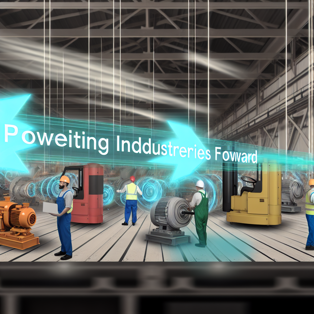 Driving industries forward with efficient electric motors