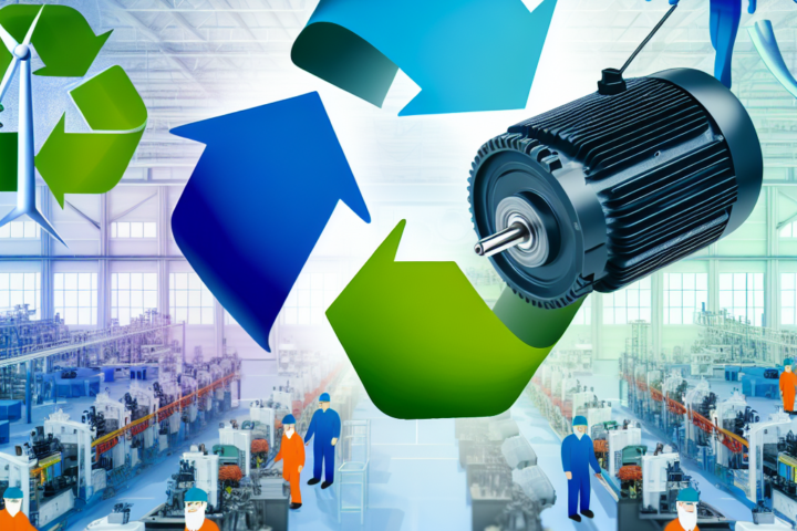 Electric motors drive efficiency and sustainability in modern industries