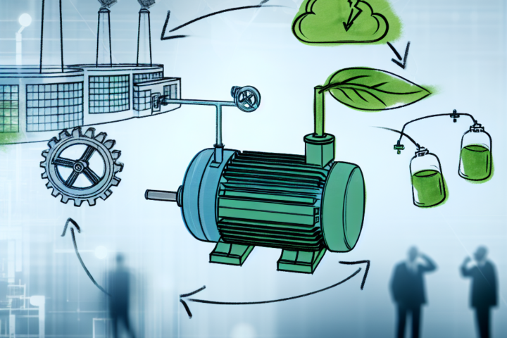 Electric motors driving sustainable industry revolution