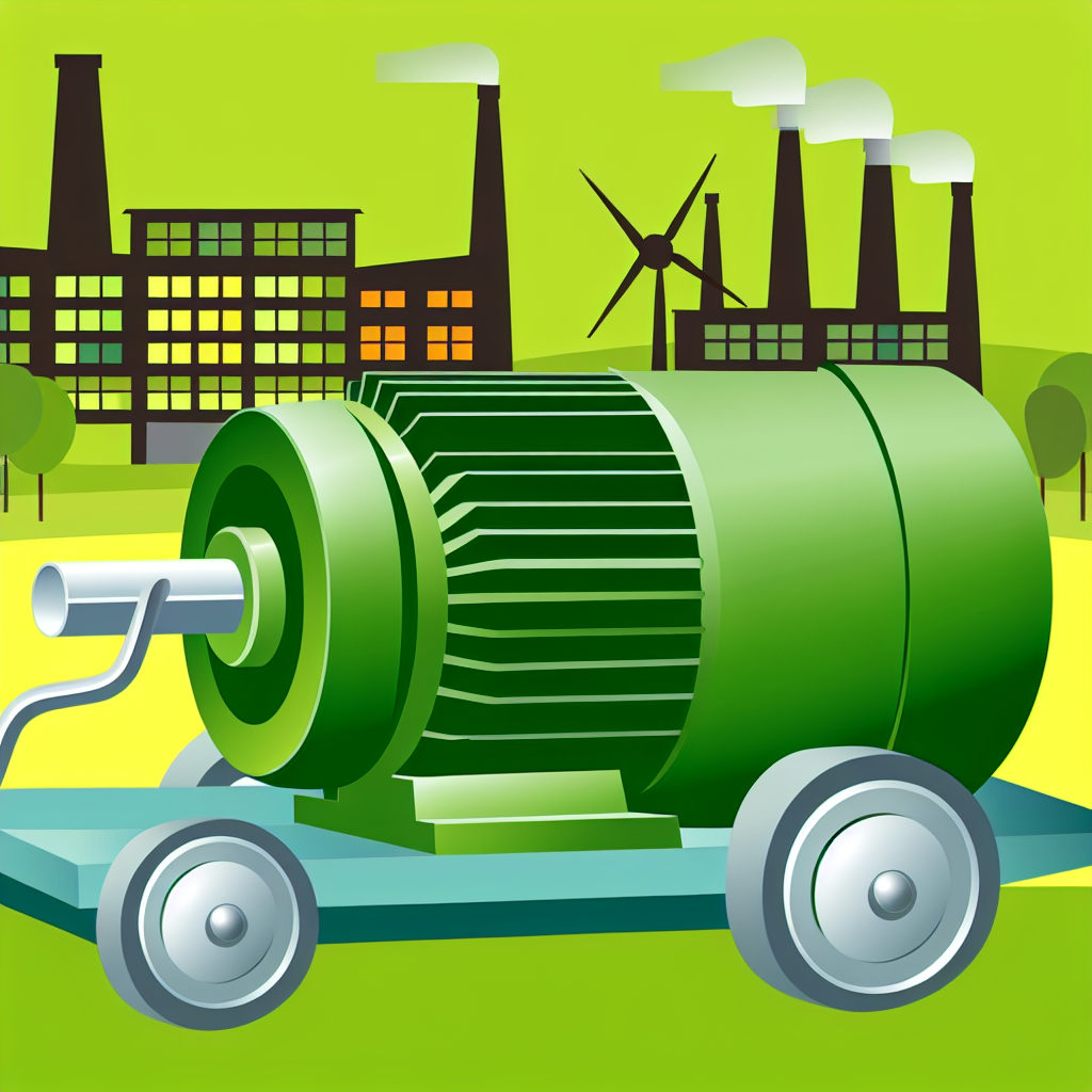 Elmotorer driver grønn industriell revolusjon