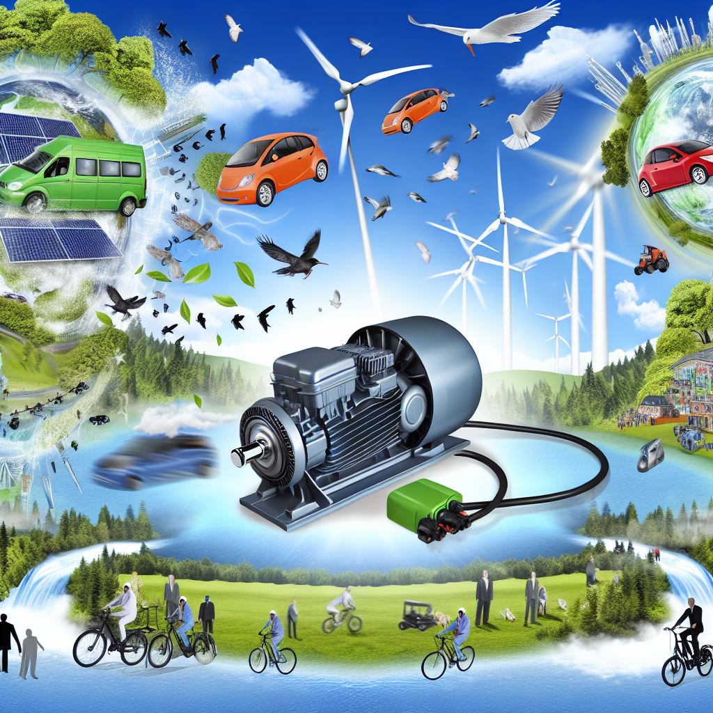 Electric motors powering a greener future