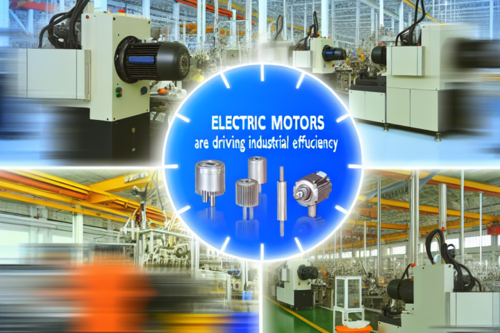 Elektromotoren treiben die Industrieeffizienz voran