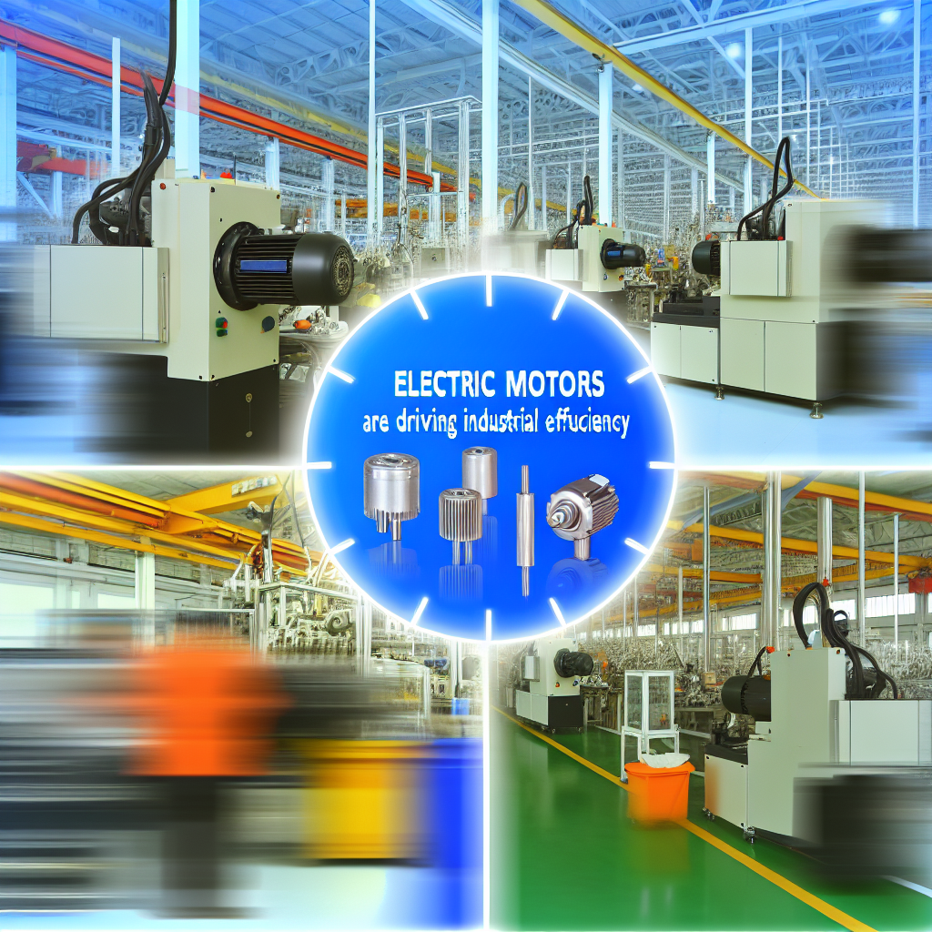 Elektromotoren treiben die Industrieeffizienz voran