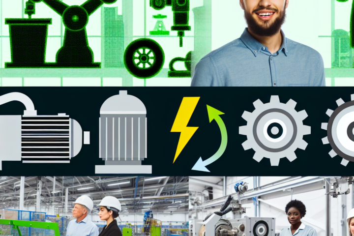 Elektromotoren treiben Nachhaltigkeit in der Industrie voran
