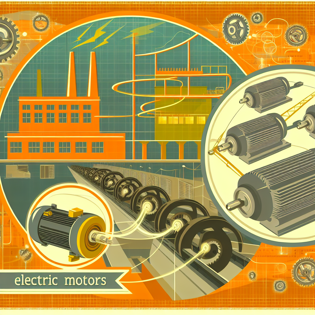 Moteurs électriques catalyseurs du progrès industriel