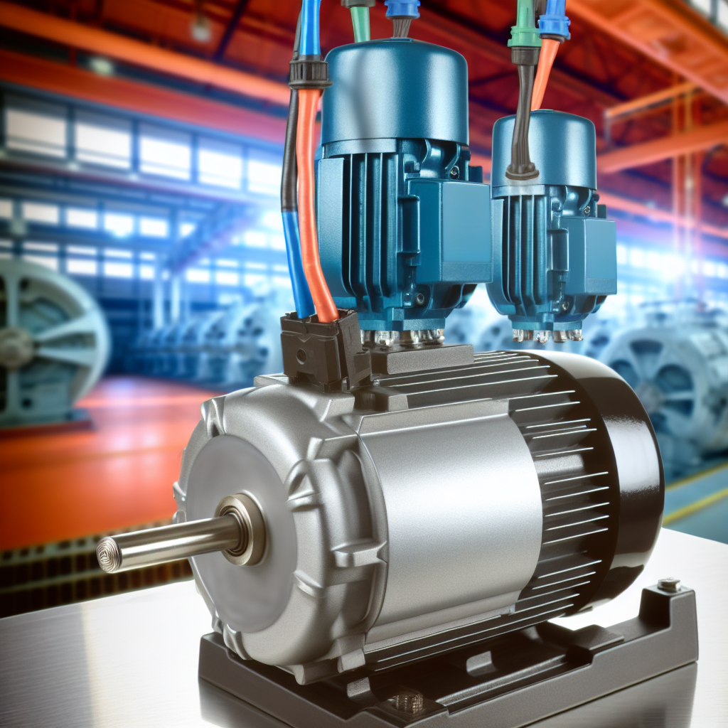 Elektromotoren drijven de moderne industrie aan