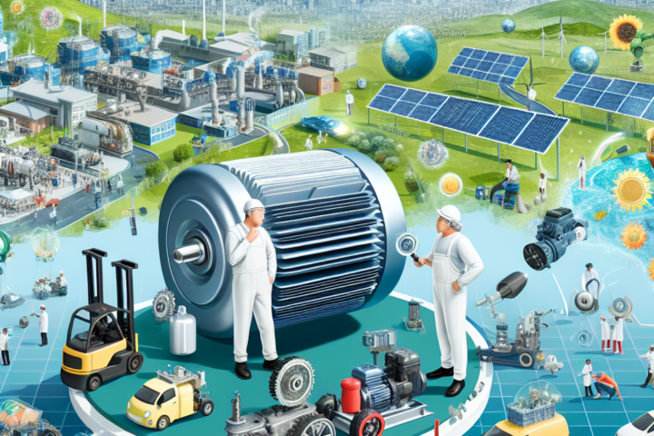 Electric motors enhancing modern sustainability and productivity