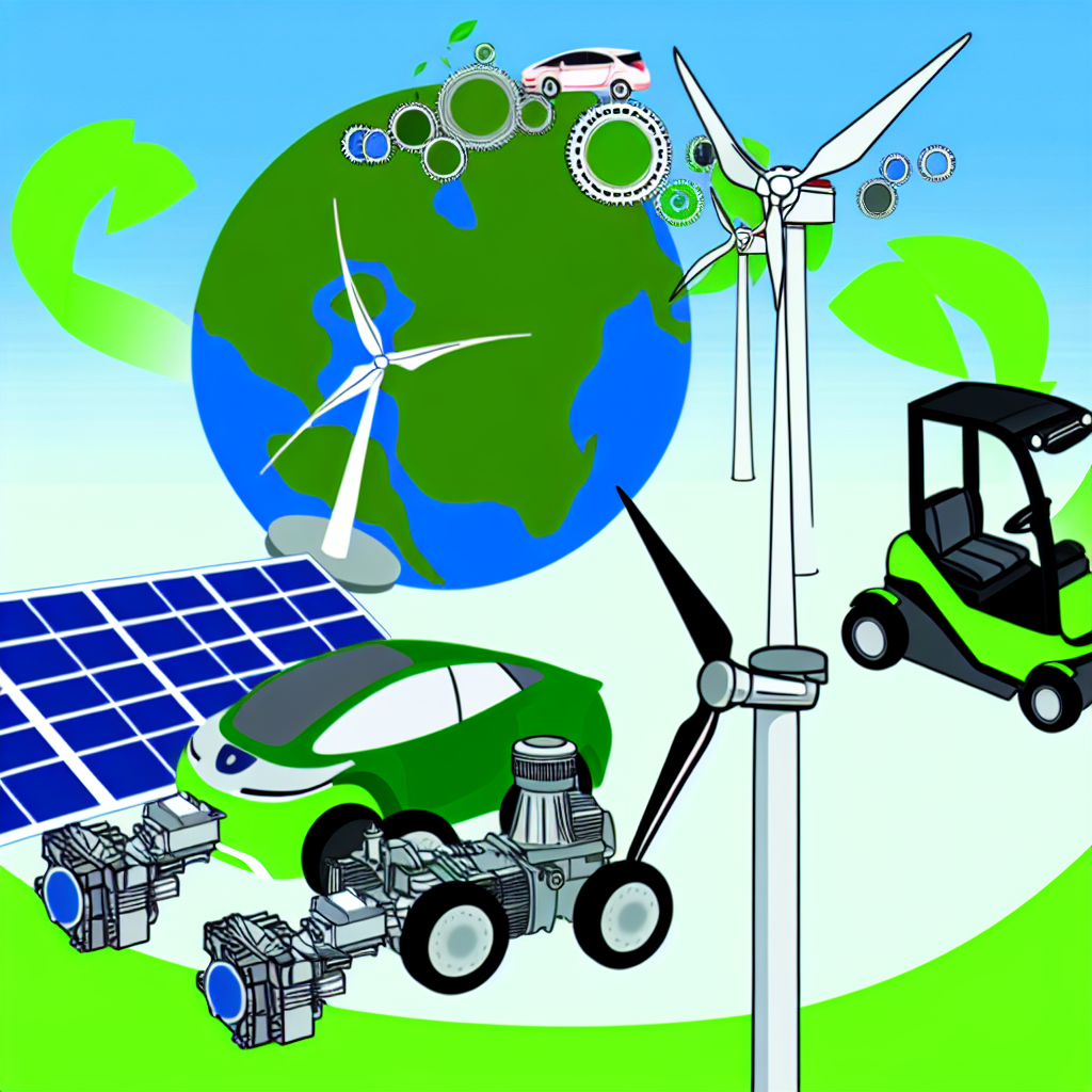 Electric motors power the sustainable revolution