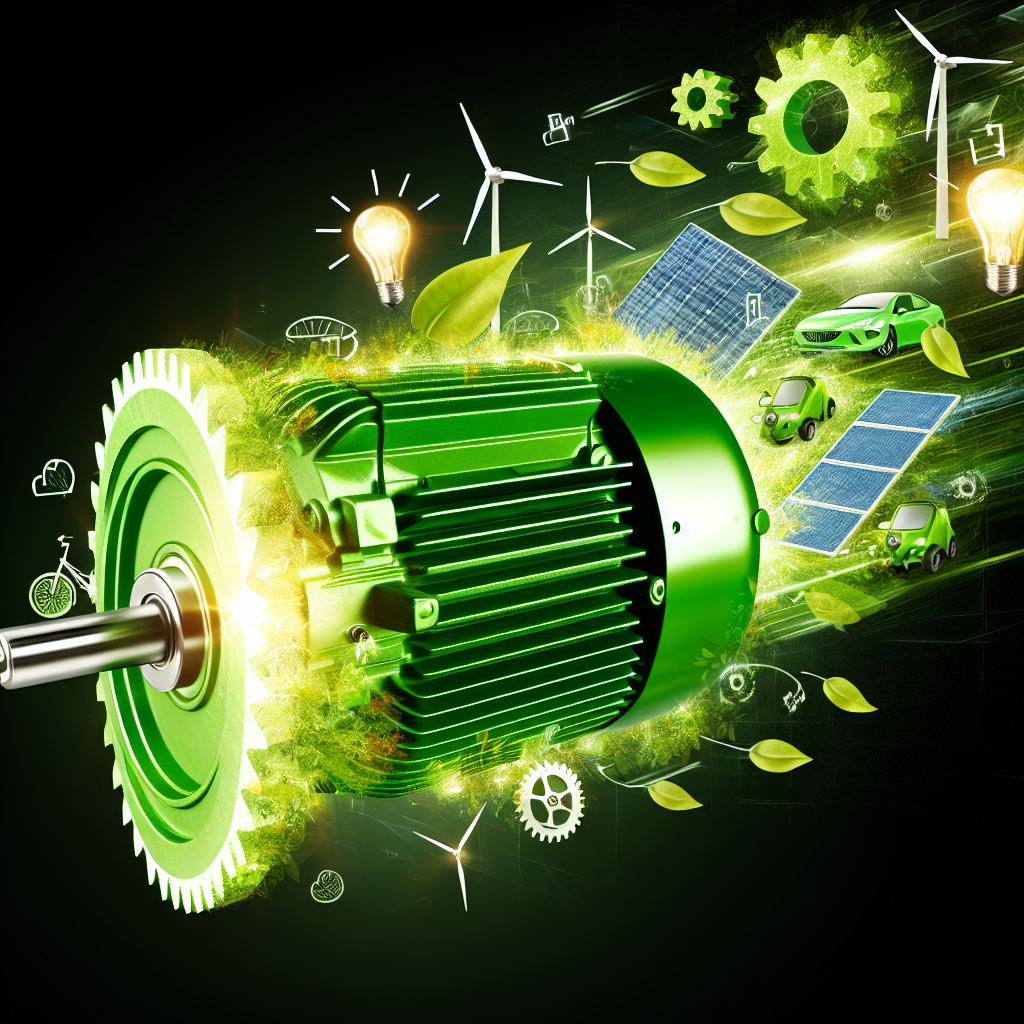 Electric motors spearhead sustainable technology advancements