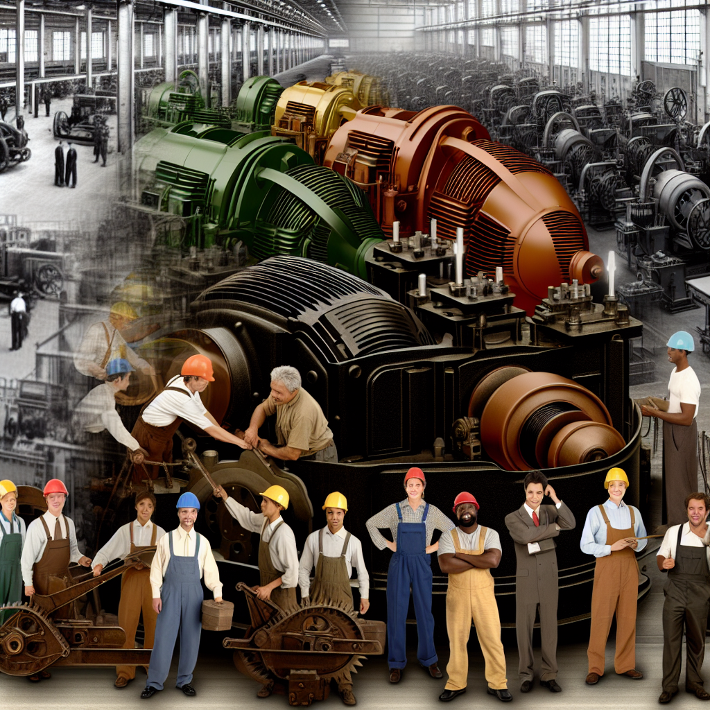 Impactul motoarelor electrice în modernizarea industrială