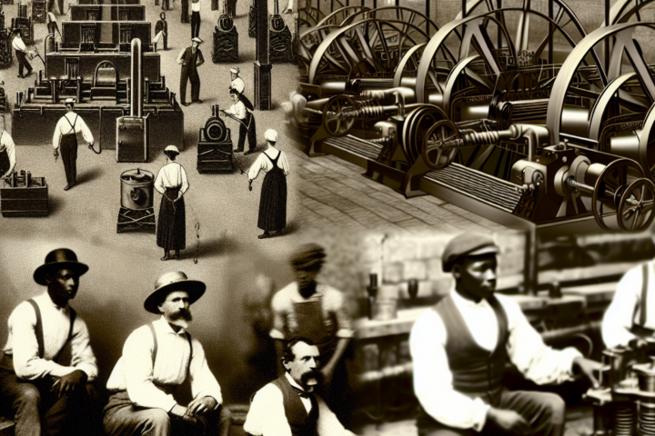 Elektromotoren treiben die industrielle Revolution an