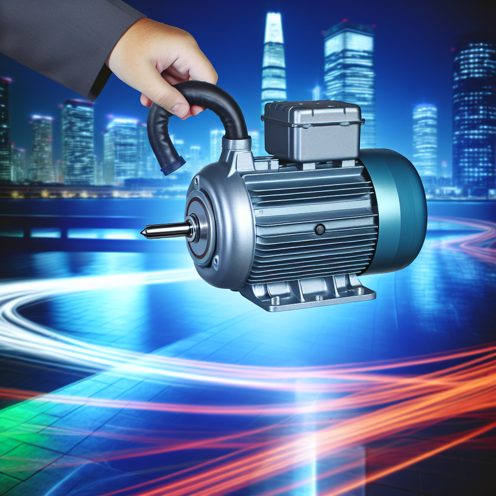 Elektromotoren motor van moderne duurzaamheid en efficiency