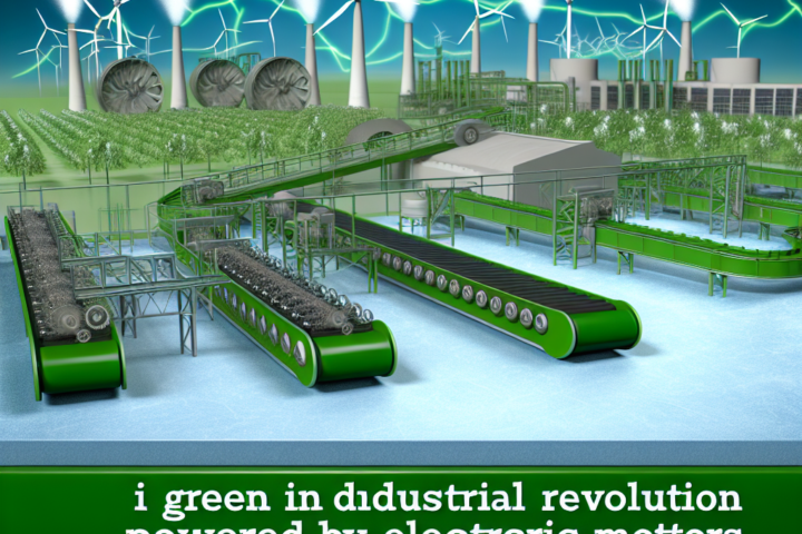 Motores eléctricos impulsando la revolución industrial verde