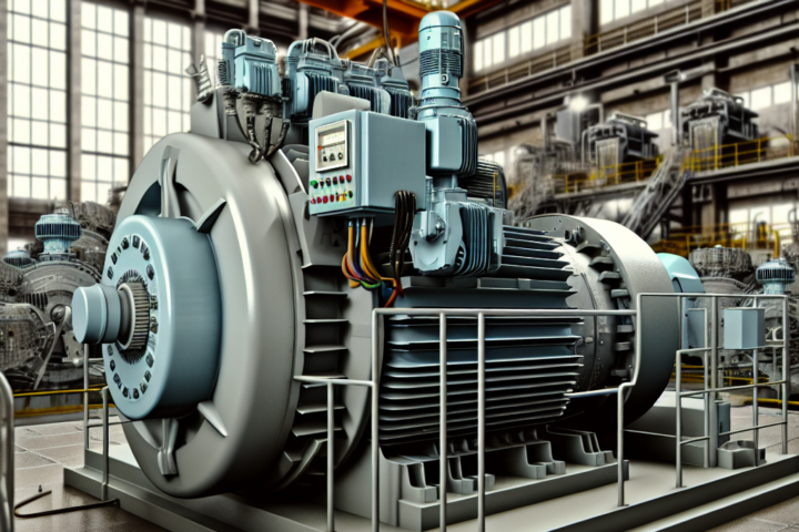 Elektromotoren LC krachtcentrales voor industrieel gebruik