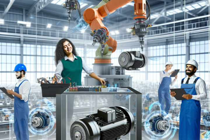 Elektrische motoren drijven industriële innovatie