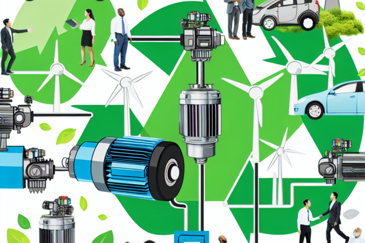 Motores eléctricos impulsando la sostenibilidad y eficiencia