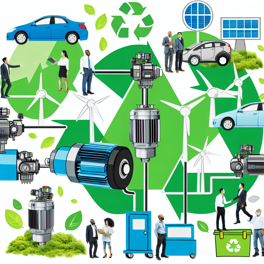 Motores eléctricos impulsando la sostenibilidad y eficiencia