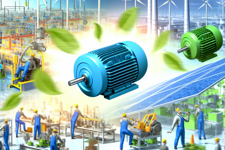 Electric motors drive efficiency and sustainability in modern industries