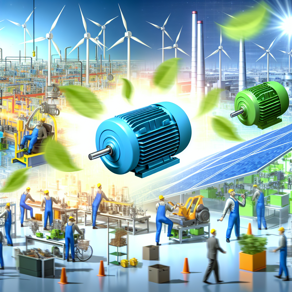 Electric motors drive efficiency and sustainability in modern industries