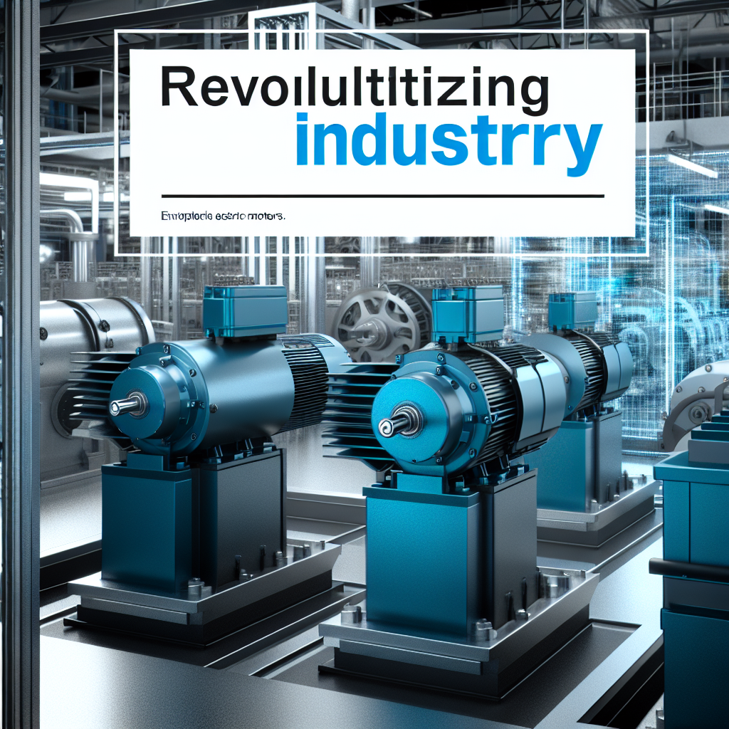 Revolutionizing industry with electric motors H17RL series