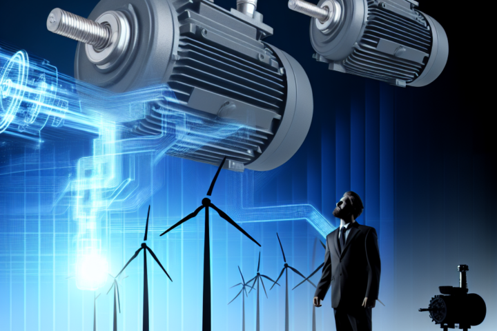 Elektromotoren treiben moderne Industrien an