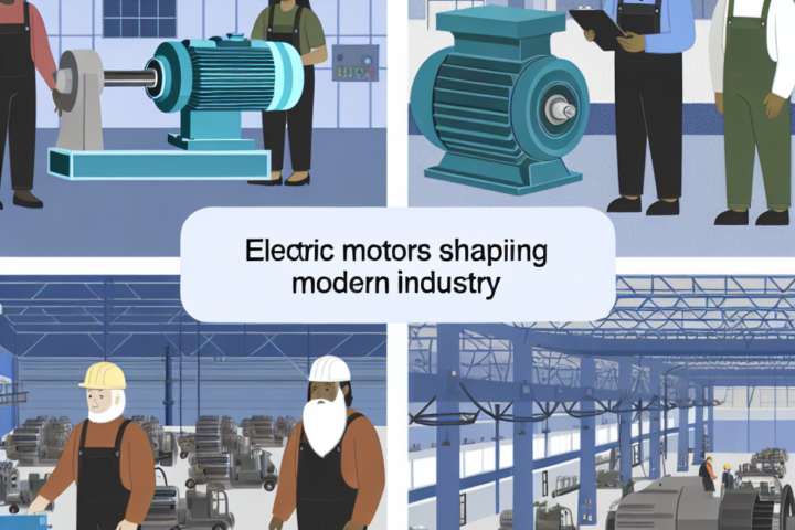 Elektriske motorer former den moderne industrien