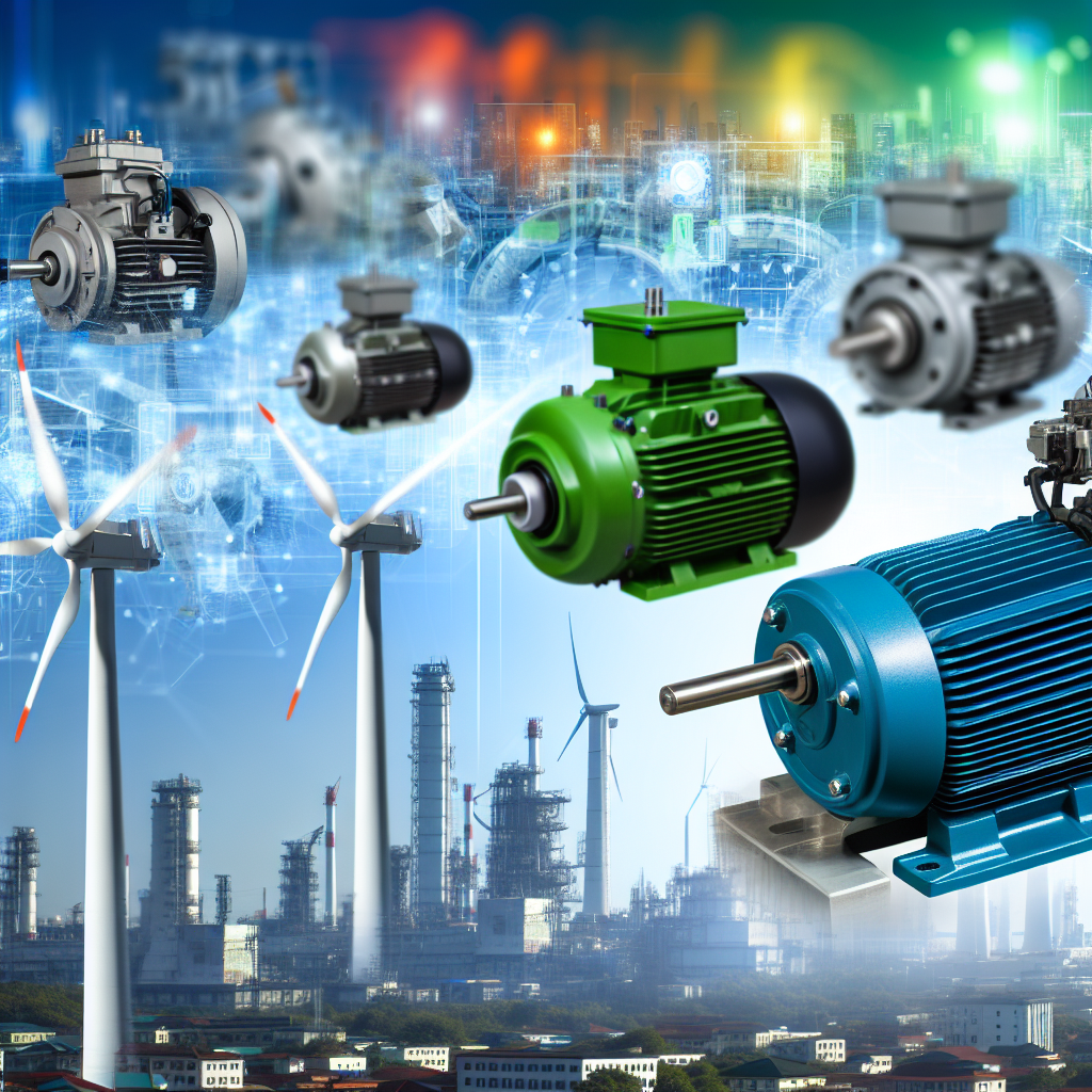 Electric motors drive modern efficiency and sustainability