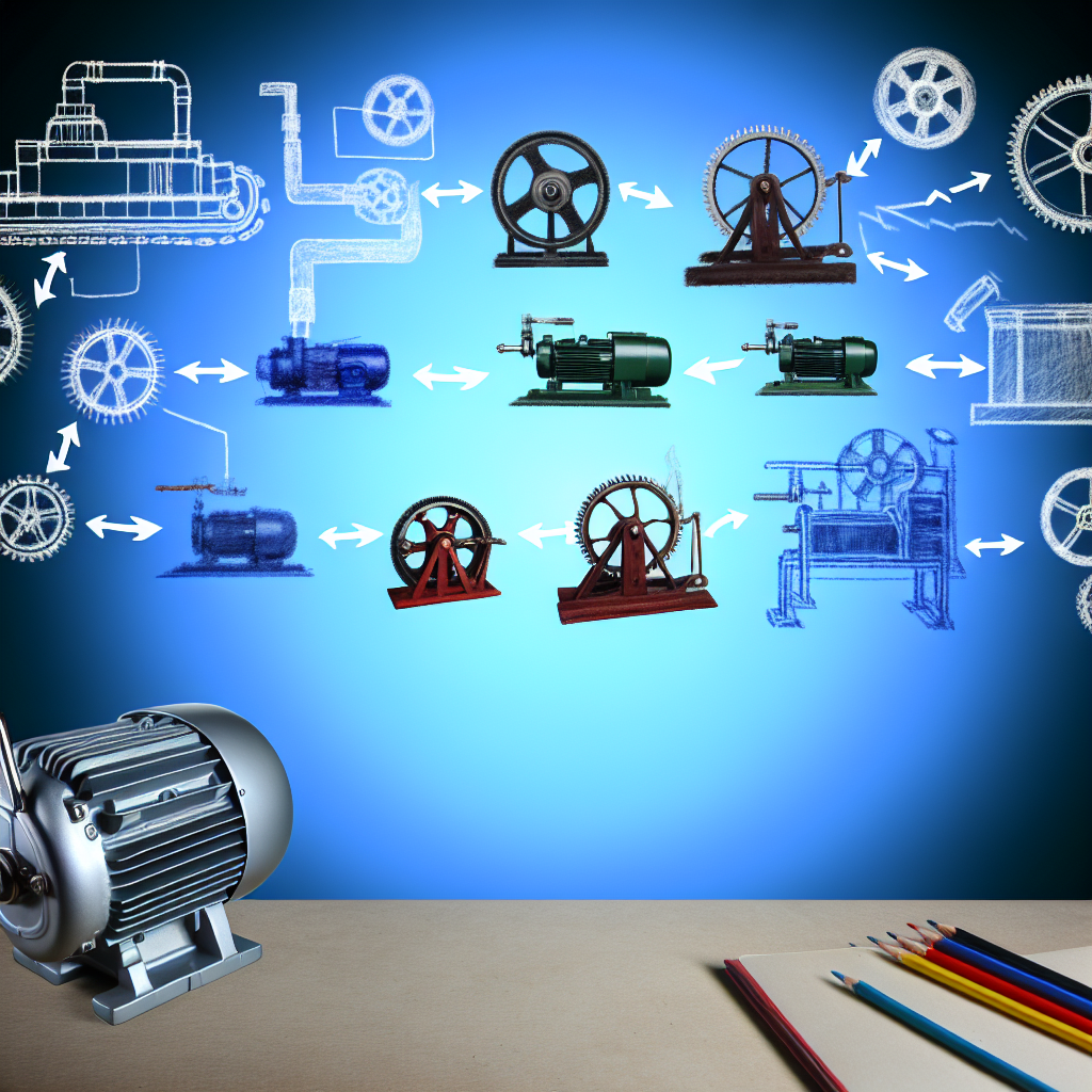 Electric motors drive diverse industrial revolutions