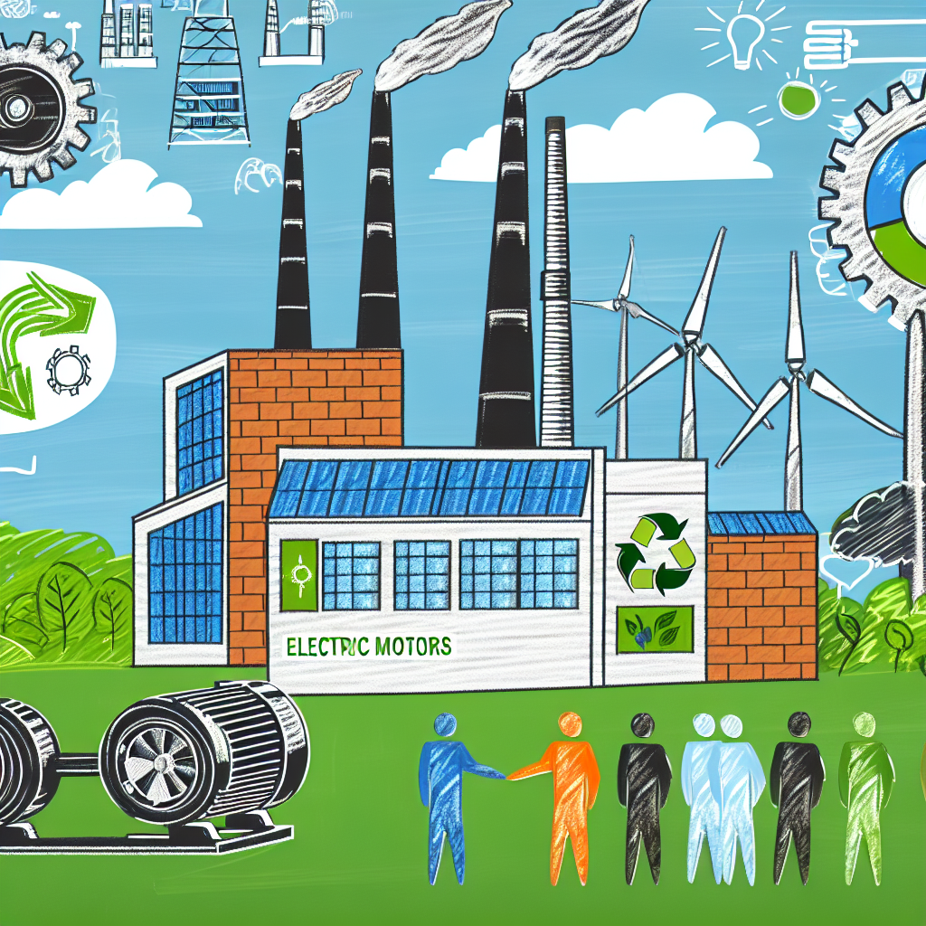 Electric motors drive sustainable industrial growth