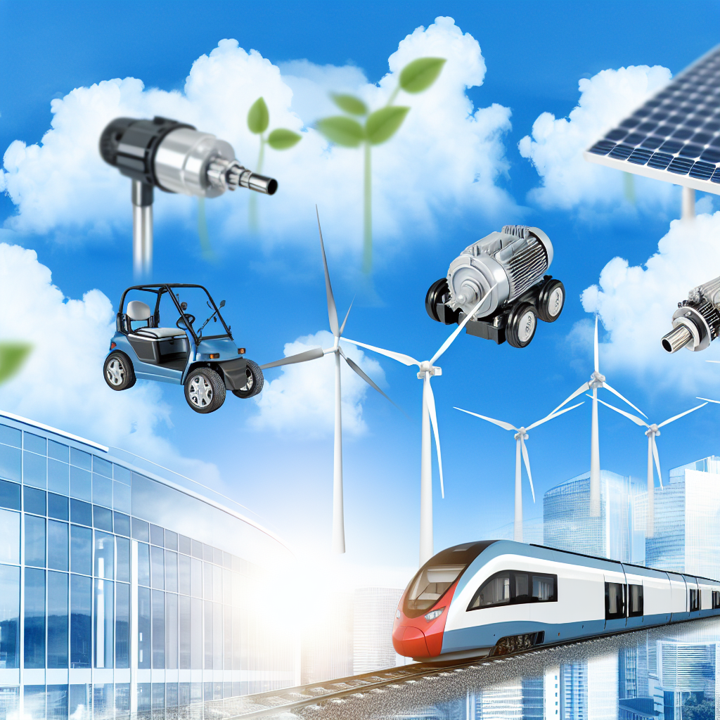 Electric motors driving modern sustainability and efficiency