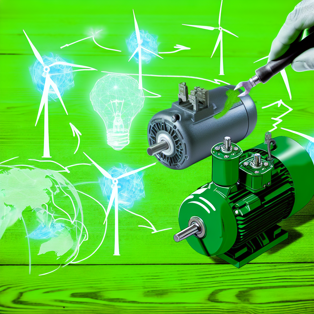 Elektriske motorer styrker grønn energiomstilling