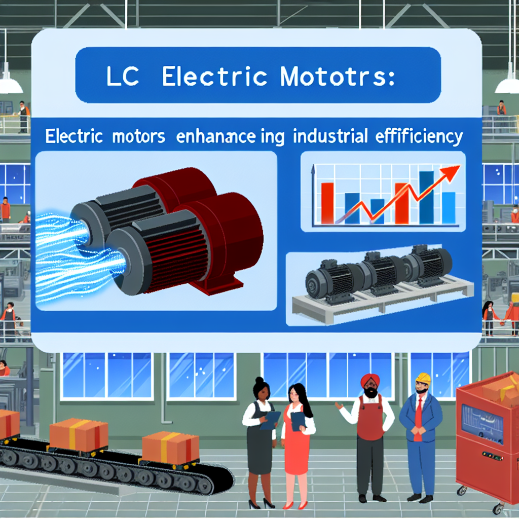 Elektriske motorer LC forbedrer industriell effektivitet