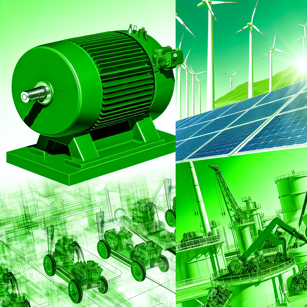 Silniki elektryczne napędzają zieloną przyszłość przemysłu