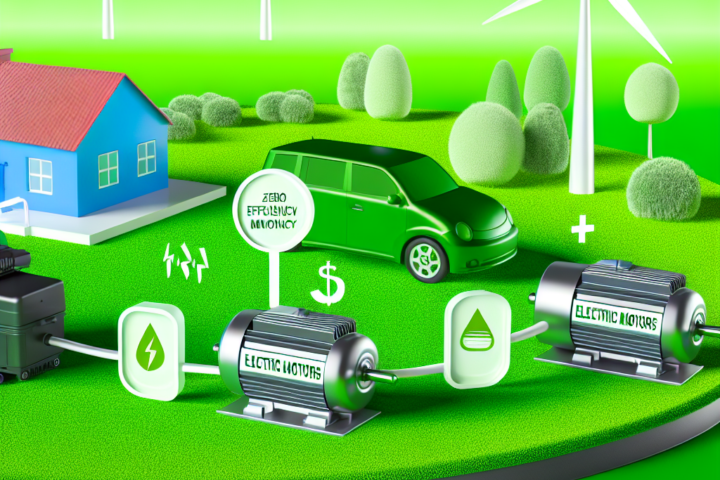 Electric motors driving efficiency and sustainability