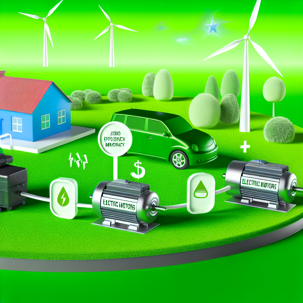 Electric motors driving efficiency and sustainability