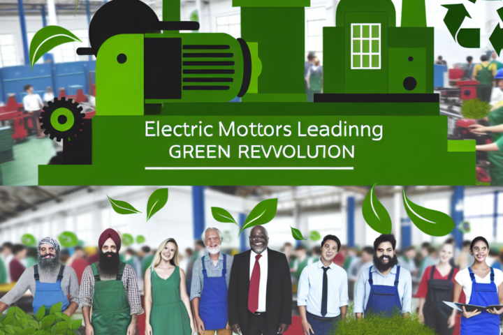 Motores eléctricos liderando la revolución verde en la industria