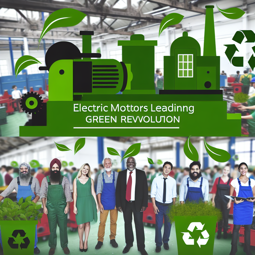 Motores eléctricos liderando la revolución verde en la industria