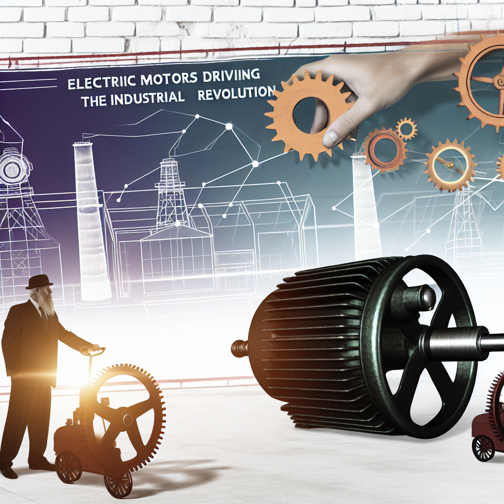 Elektromotoren treiben die industrielle Revolution an