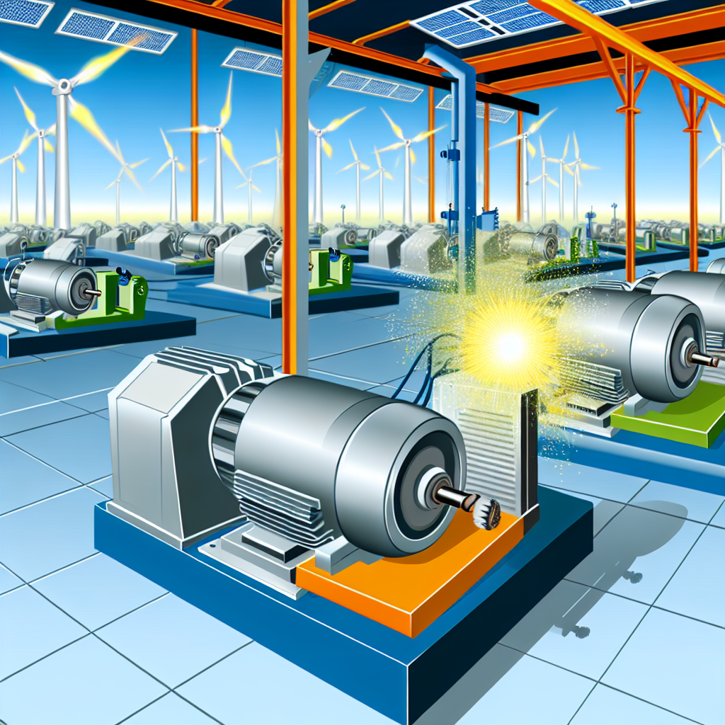 Motores eléctricos la fuerza detrás de la industria moderna