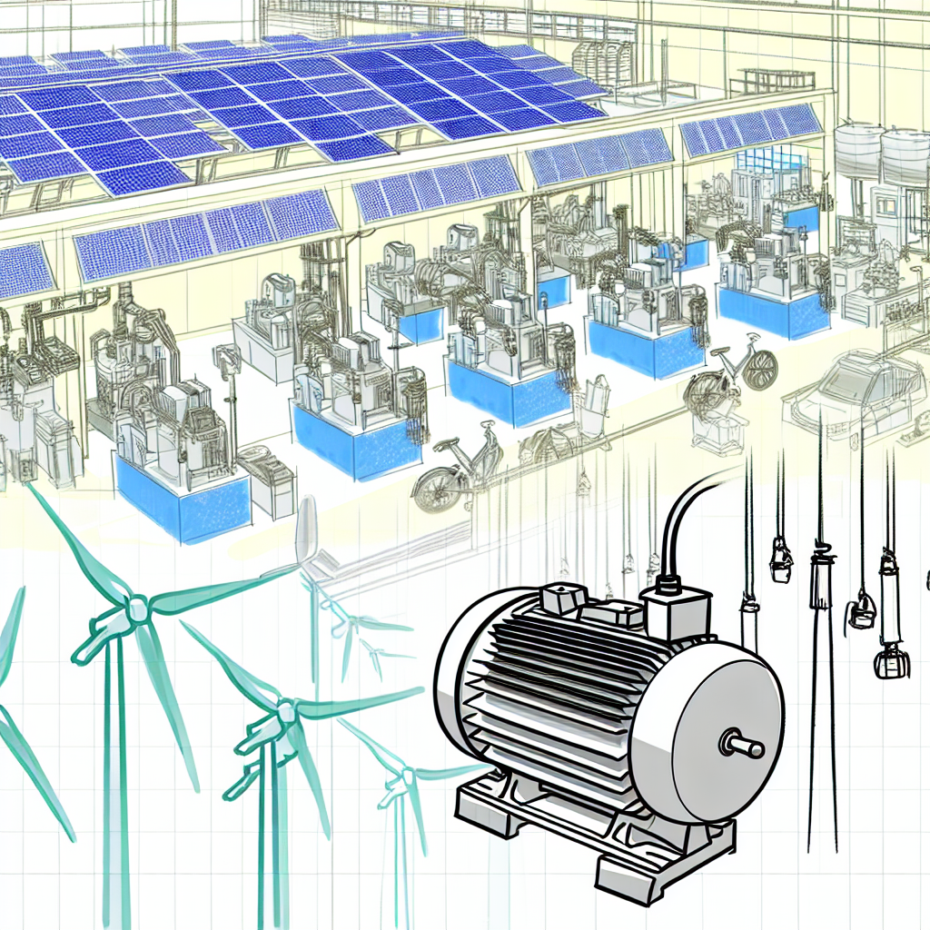 Les moteurs électriques catalyseurs d'une industrie durable