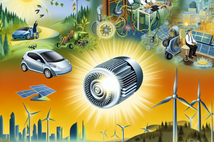 Motores eléctricos impulsando un futuro sostenible