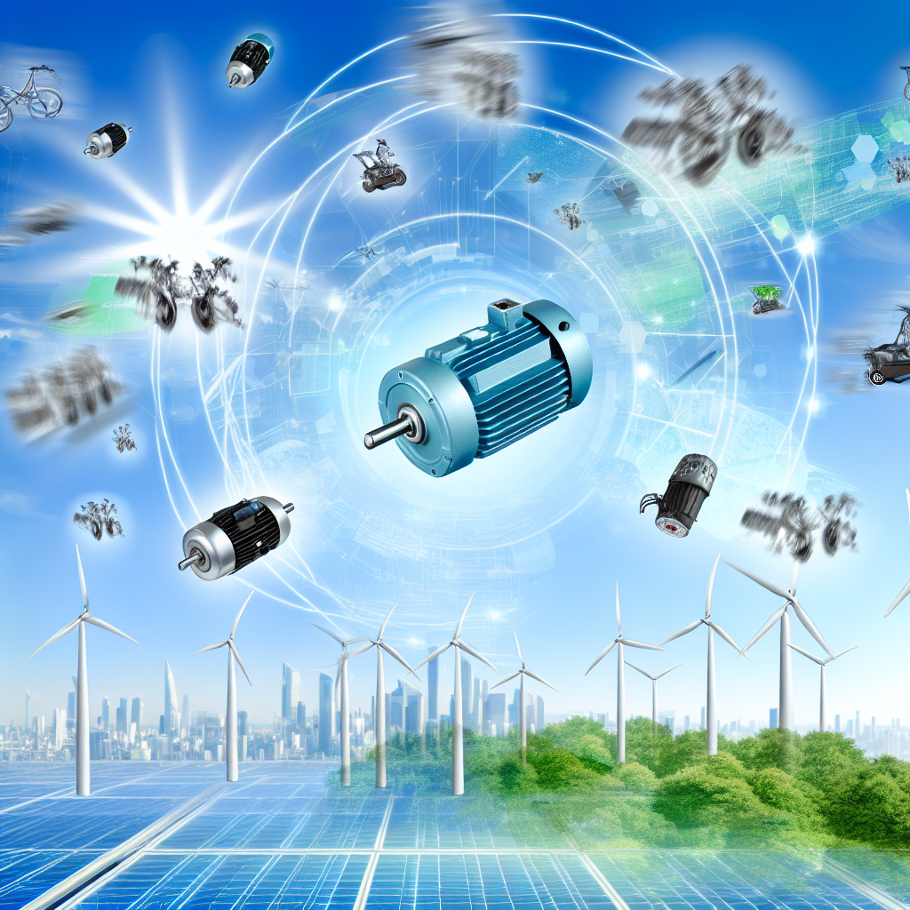 Les moteurs électriques propulsent l'avenir durable